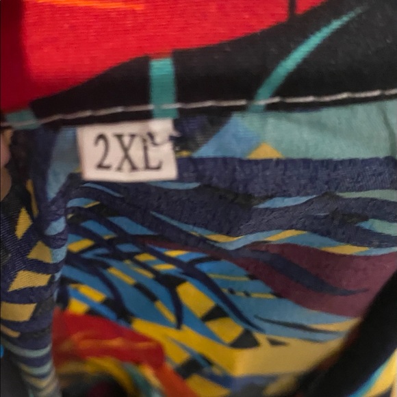 Vintage 90’s Blue Hawaiian aloha shirt - Picture 4 of 5